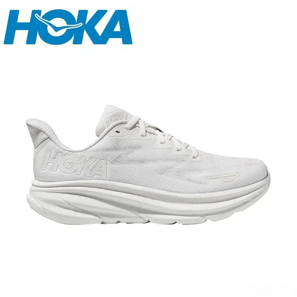 HOKA Clifton 9 Lightweight Cushion Running Shoes – Breathable & Road-Ready