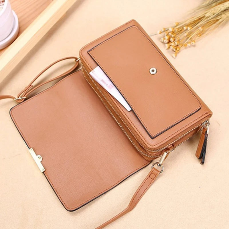 Shop Women's Multi-Card Wallet & Shoulder Bag Combo