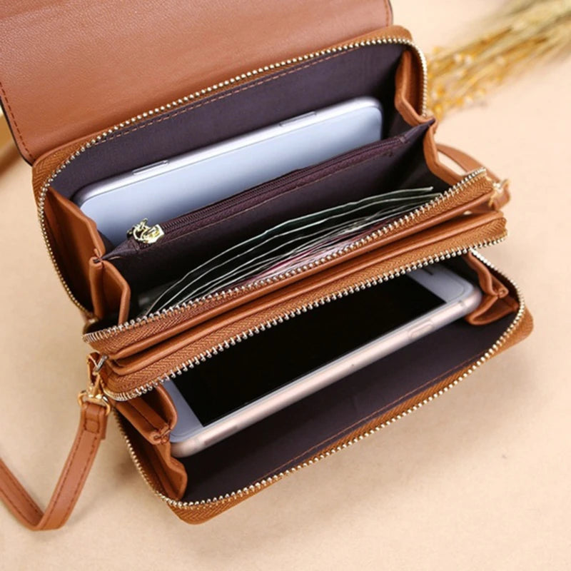 Shop Women's Multi-Card Wallet & Shoulder Bag Combo