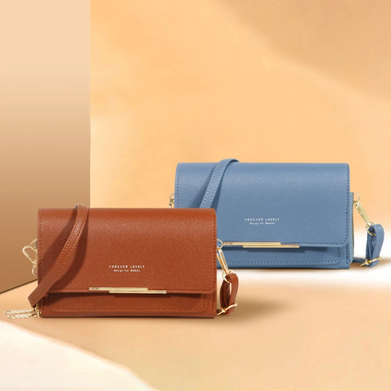 Shop Women's Multi-Card Wallet & Shoulder Bag Combo