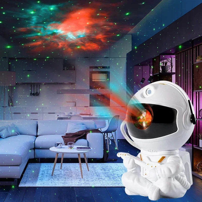 Shop Astronaut Galaxy Projector LED Night Light for Kids' Rooms