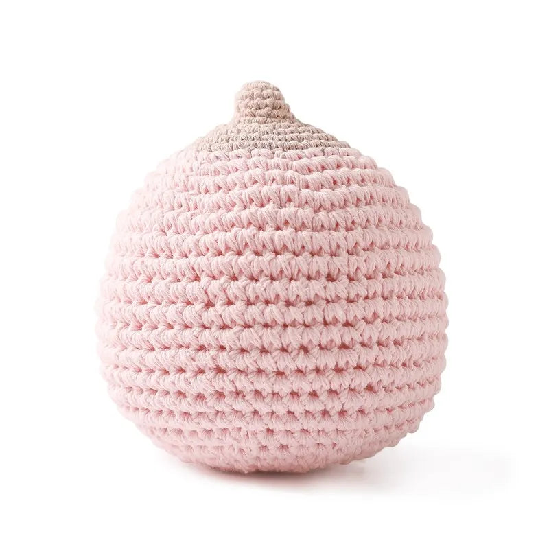 1pc Baby Teether Crochet Boob for Kids Handmade Breastfeeding Models Soothe Toy Babies Gift Children's Toy