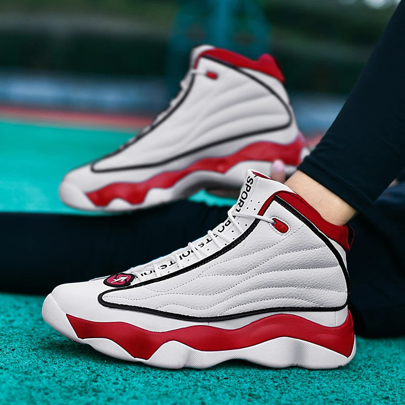 Men's casual outdoor sports classic practical basketball shoes trendy, soft, comfortable, anti-skid and wear-resistant outsole