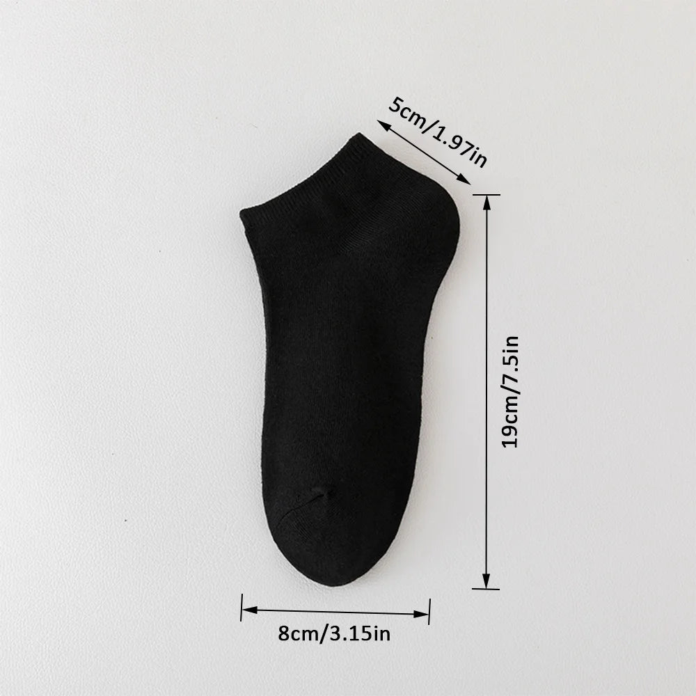 Shop 10-Pack Breathable Ankle Boat Socks - Odor-Free Comfort