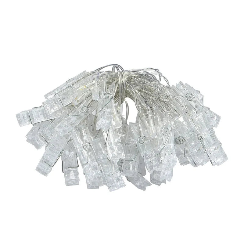 Shop 3m LED Photo Clip String Lights for Festive Decor