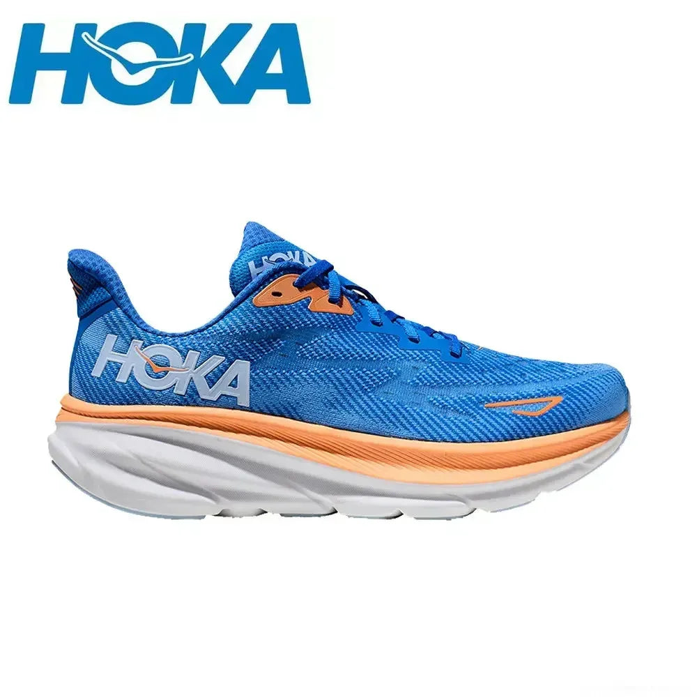HOKA Clifton 9 Lightweight Cushion Running Shoes – Breathable & Road-Ready