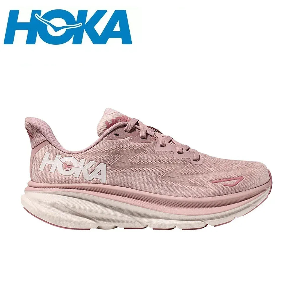 HOKA Clifton 9 Lightweight Cushion Running Shoes – Breathable & Road-Ready