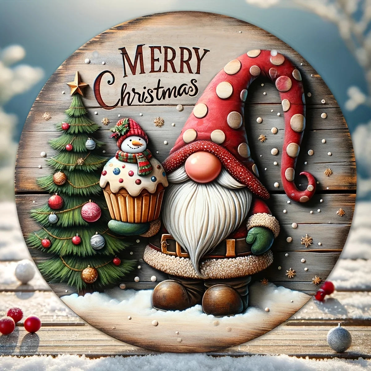 1pc christmas decorations wooden sign merry christmas wooden sign hanging decorations christmas sign