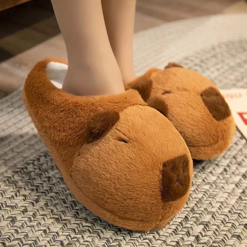Cozy Plush Home Non-Slip Slippers