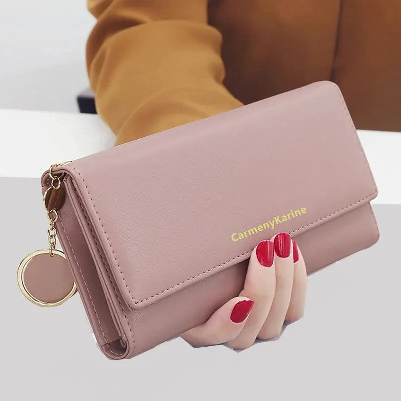 Shop Women's PU Leather Multi-Functional Wallet Clutch