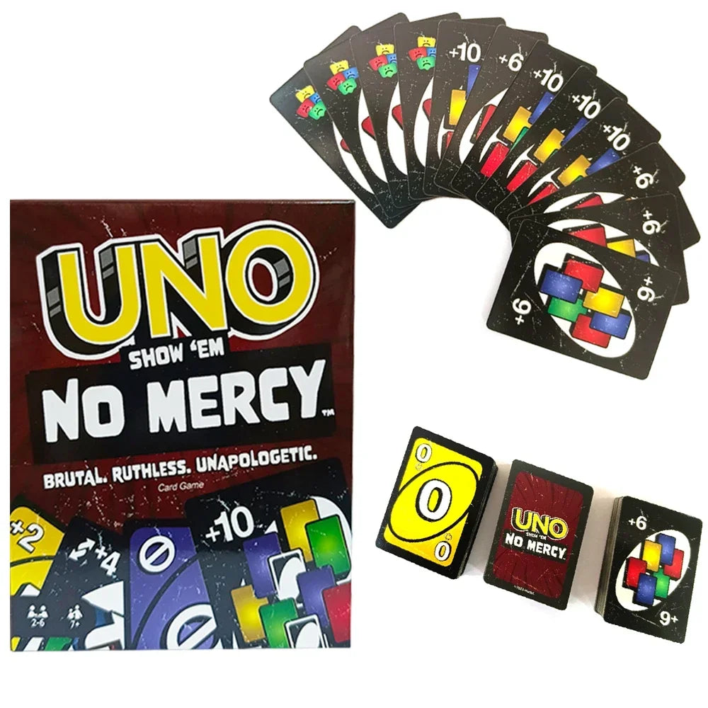 Shop Uno No Mercy Anime Card Game - Fun Family Entertainment