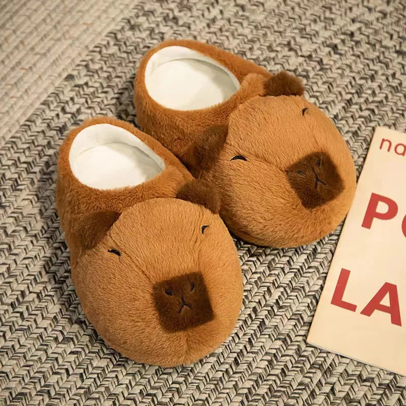 Cozy Plush Home Non-Slip Slippers