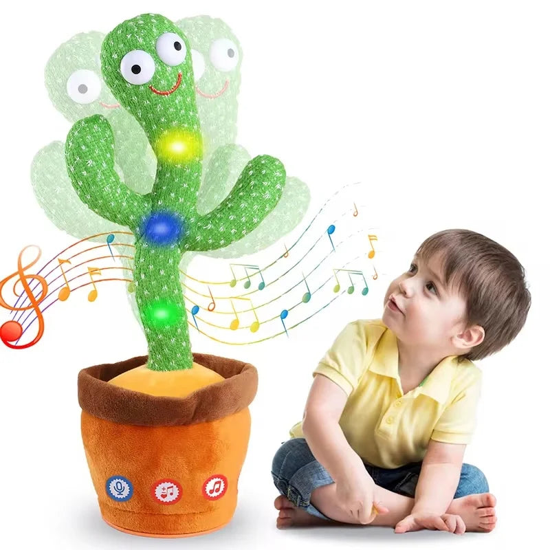 Shop Interactive Dancing Cactus Toy – Talking Plush for Kids & Decor