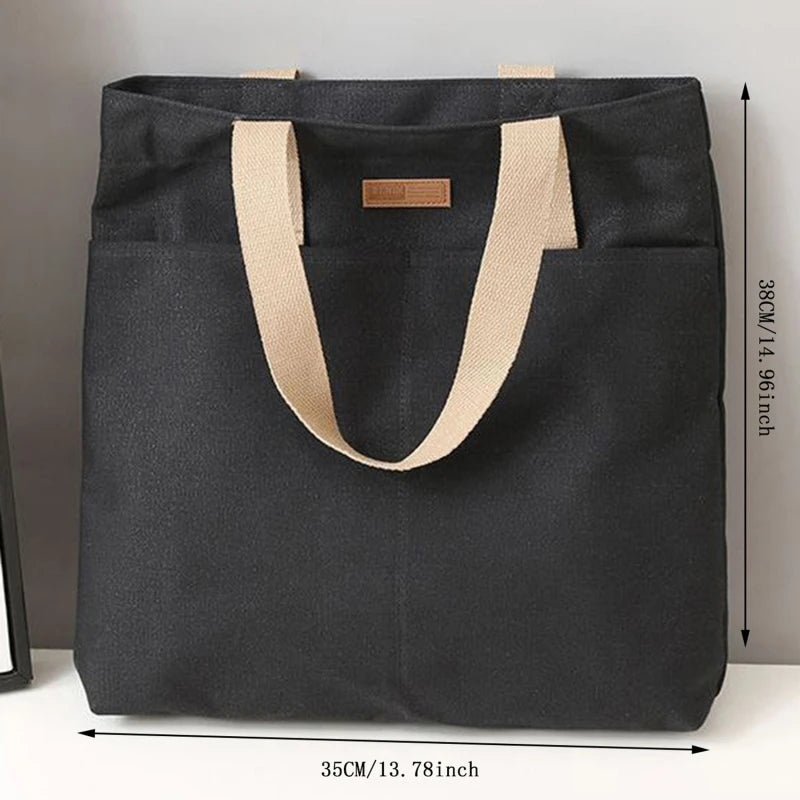 Shop Women's Canvas Tote - Spacious & Stylish Commuter Handbag