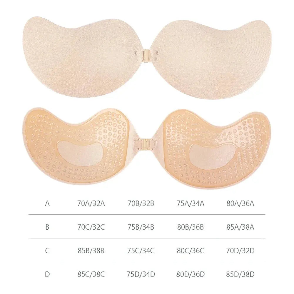 Invisible Strapless Push-Up Bras NordRush