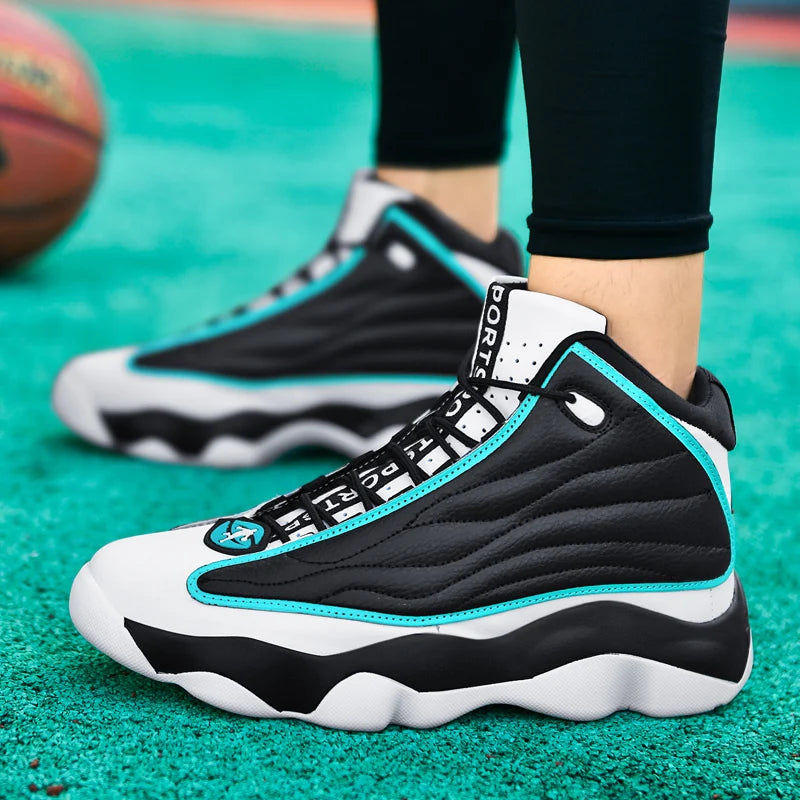 Men's casual outdoor sports classic practical basketball shoes trendy, soft, comfortable, anti-skid and wear-resistant outsole