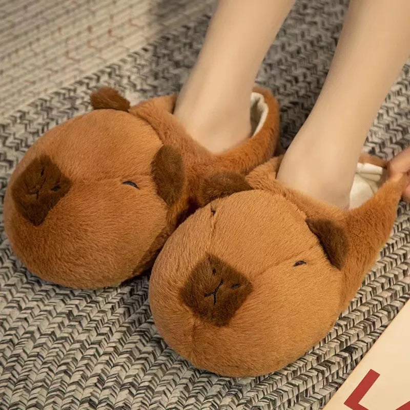 Cozy Plush Home Non-Slip Slippers