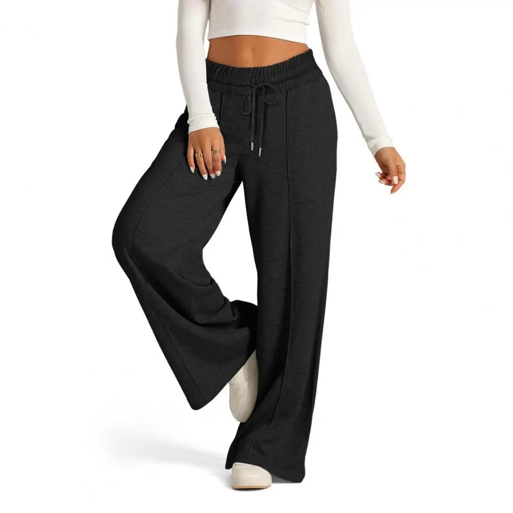 Yoga Straight Leg Sweatpant Straight Leg Women's Loose Tracksuit Pants Wide Leg Outdoor Gym Runing Casual Tracksuit Pants