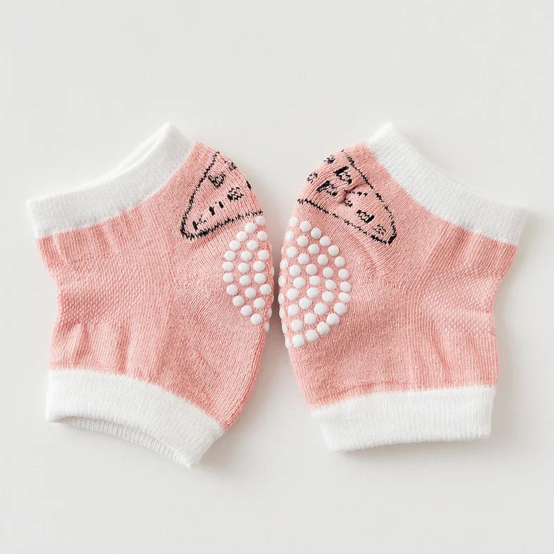 Infant Kids Kneepad Soft for Baby Floor Crawling Mesh Breathable Toddler Kneelet Knee Protection Guard Shield Kneepad