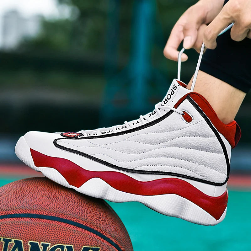 Men's casual outdoor sports classic practical basketball shoes trendy, soft, comfortable, anti-skid and wear-resistant outsole