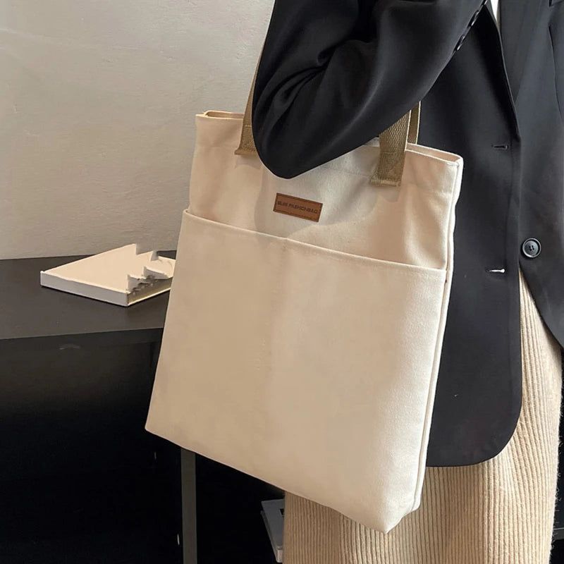 Shop Women's Canvas Tote - Spacious & Stylish Commuter Handbag