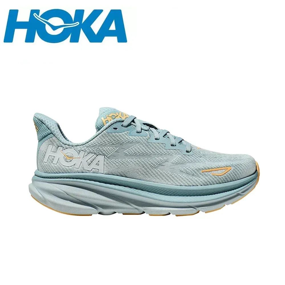 HOKA Clifton 9 Lightweight Cushion Running Shoes – Breathable & Road-Ready