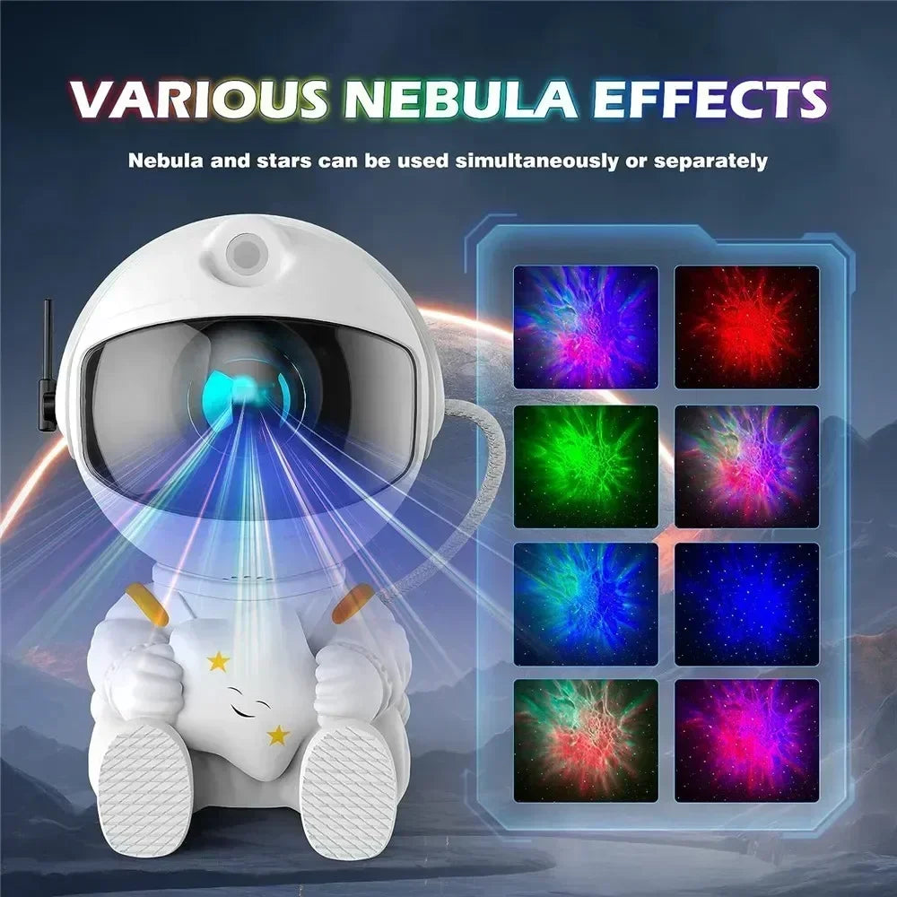 Shop Astronaut Galaxy Projector LED Night Light for Kids' Rooms