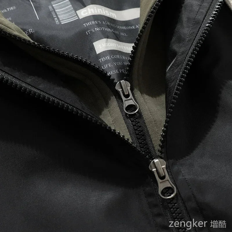 Tide patchwork jacket casual caot men spring autumn new plus size loose handsome spring 8XL 7XL mens jacket bomber jacket