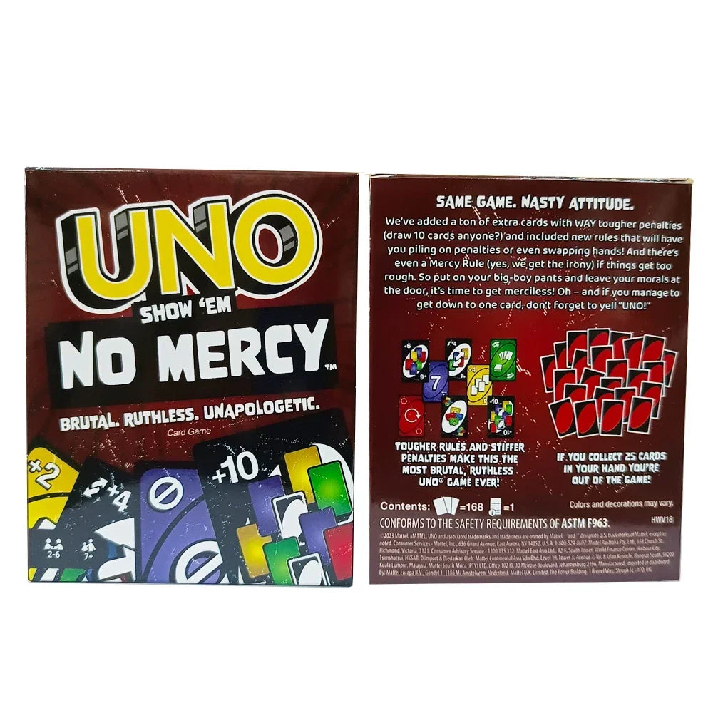 Shop Uno No Mercy Anime Card Game - Fun Family Entertainment