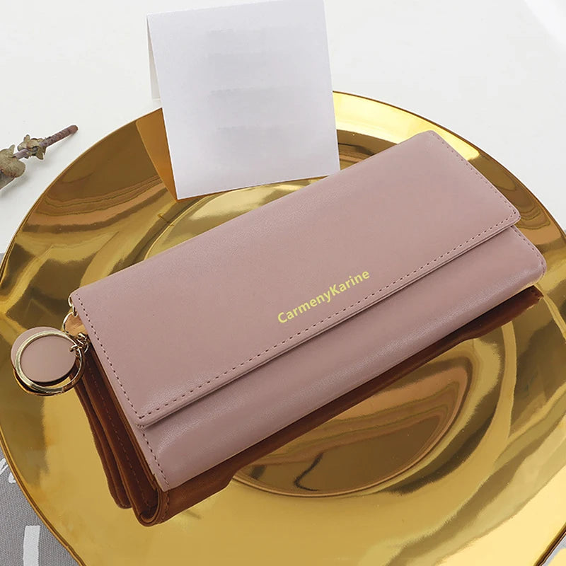 Shop Women's PU Leather Multi-Functional Wallet Clutch