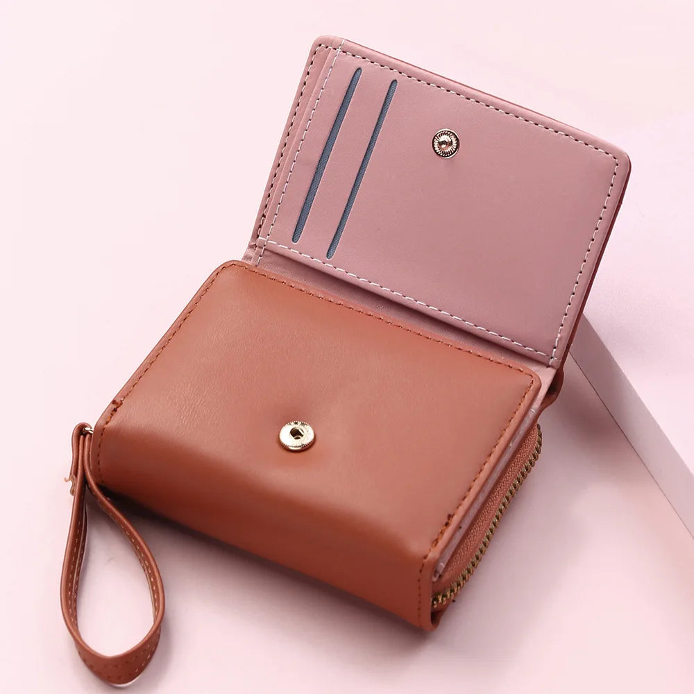 Shop Women's Compact Zipper Wallet - Versatile & Stylish
