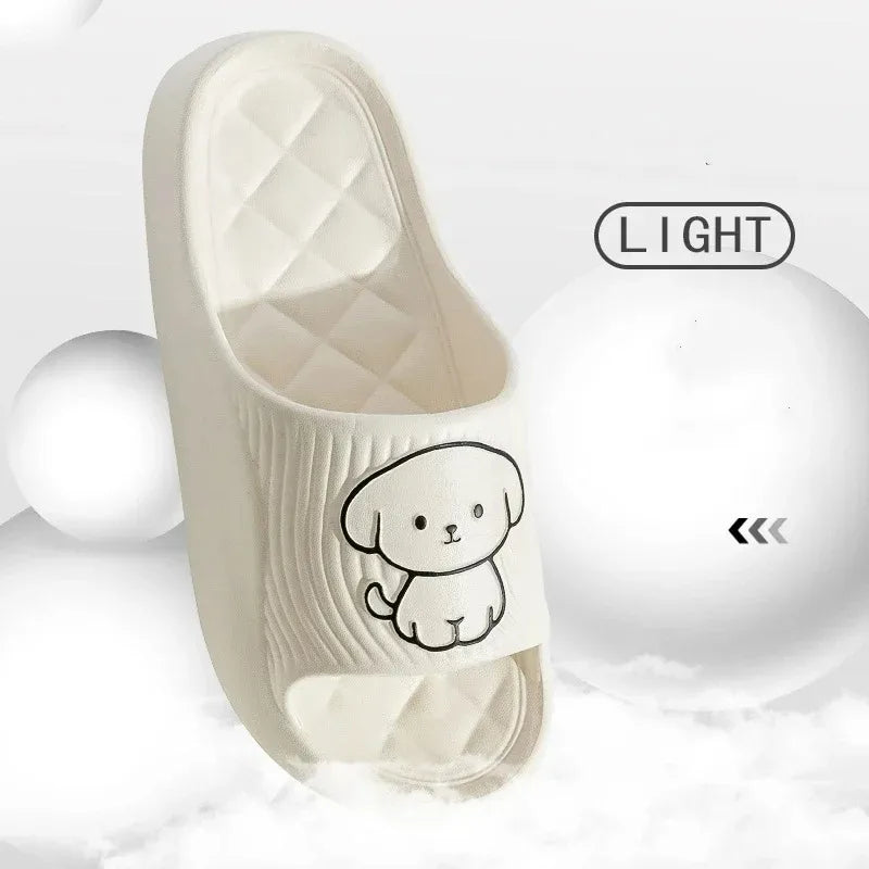 Cute Couple Pillow Slippers -Non-slip Indoor Home with Thick Bottom