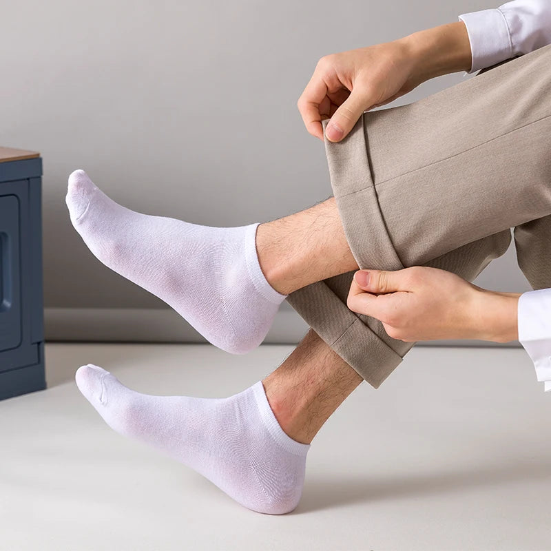 Shop 10-Pack Breathable Ankle Boat Socks - Odor-Free Comfort