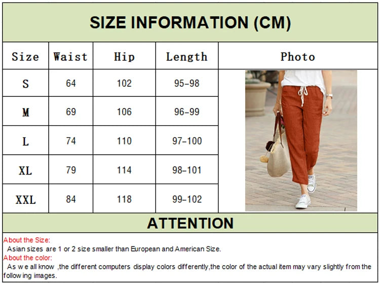 Autumn Cotton Women's Pants Y2K Black Drawstring Elastic Waist Casual Pants Female Loose Fashion Elegant Ladies Bottom