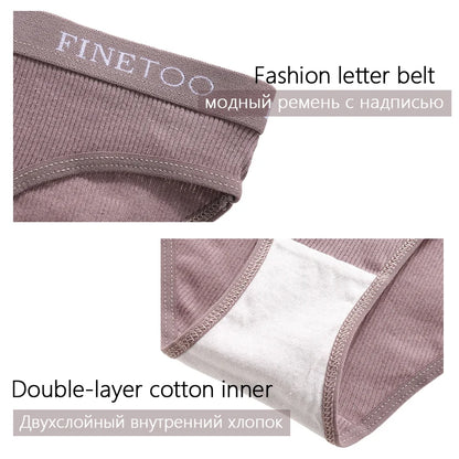 Shop 3-Pack Women's Cotton Panties - Sexy, Solid Colors, M-2XL