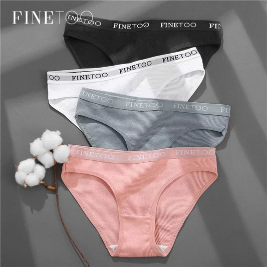 Shop 3-Pack Women's Cotton Panties - Sexy, Solid Colors, M-2XL