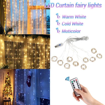 Shop Festive Curtain Lights - Perfect Holiday Decor & Gifts