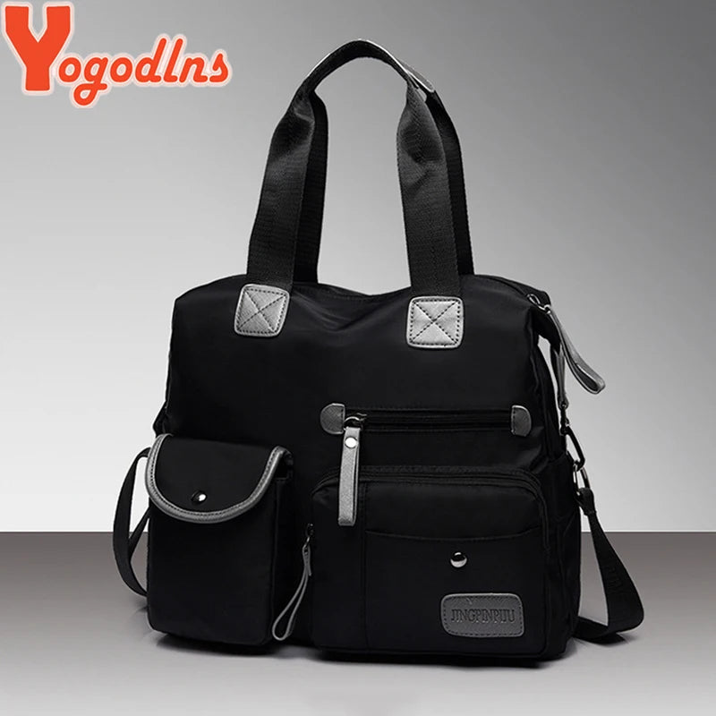 Shop Stylish Nylon Messenger Bags - Large Capacity, Waterproof, Crossbody Handbag for Women