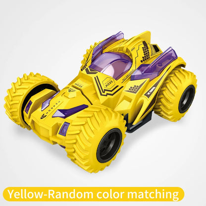 Stunt Spinning Toy Car.Kids Pull Back Car for 3 Year Old Boy Girl and Toddler.Up 360 Upright Rotation Game