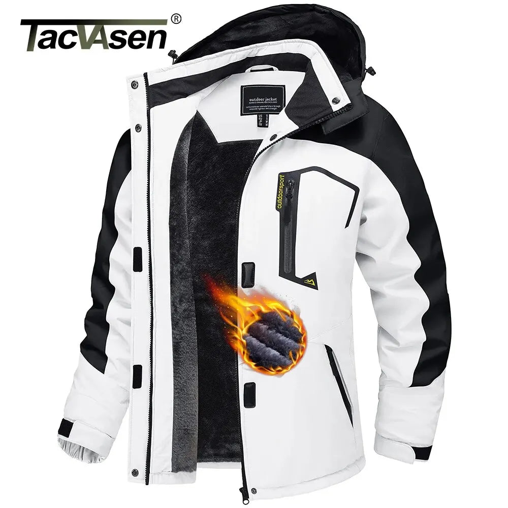 TACVASEN Winter Warm Jackets Women's Ski Jacket Stylish Camping Hiking Outdoor Adventure Snowboard Jackets Coats Windbreaker