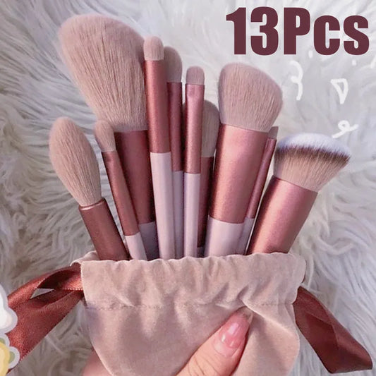 3-Piece Makeup Brush Kit