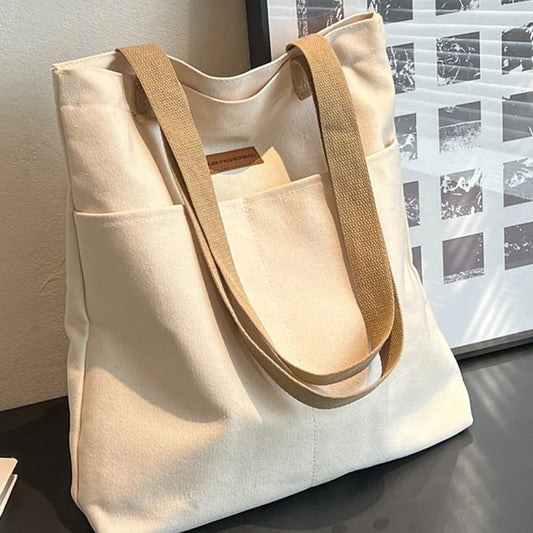 Shop Women's Canvas Tote - Spacious & Stylish Commuter Handbag