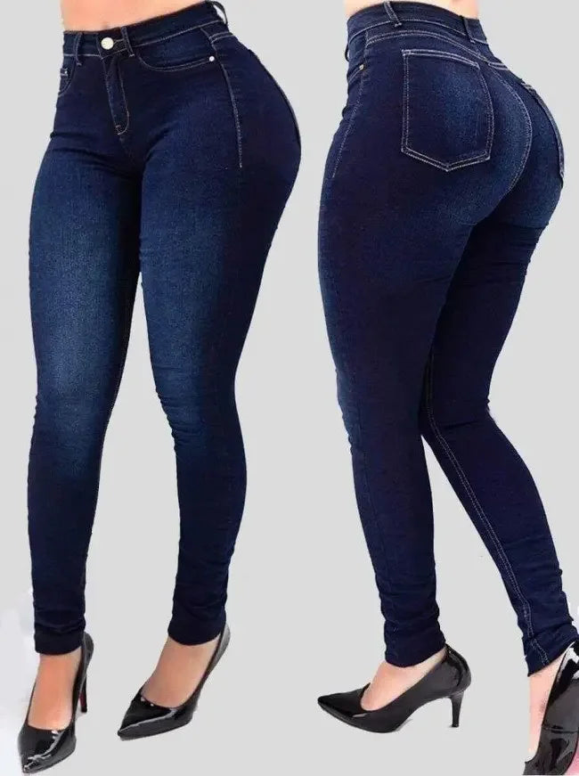 Shop High-Waist Denim Jeans for a Flattering Fit