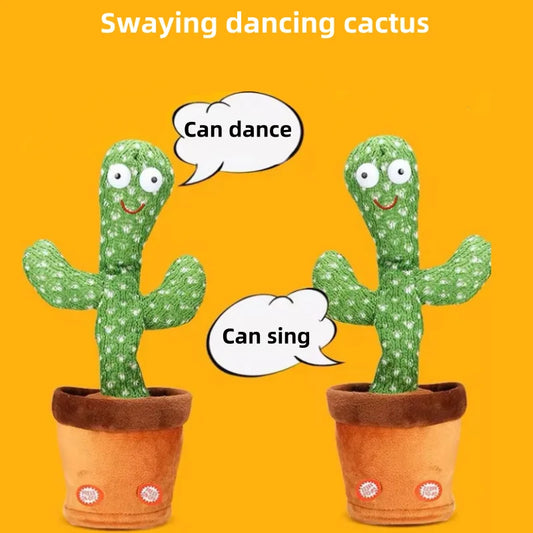 Shop Interactive Dancing Cactus Toy – Talking Plush for Kids & Decor