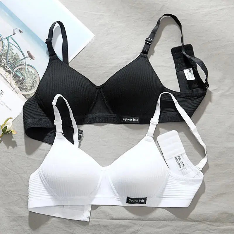 Shop Wireless Cotton Bralette - Seamless Push-Up Comfort