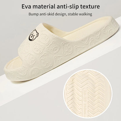 Non-slip Slippers Female Outer Wear - Bathroom Indoor Home Sandals