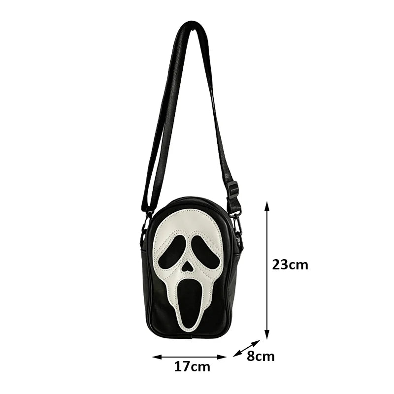 Shop Vintage Devil Ghost Shoulder Bag - Fun Halloween Crossbody for Women