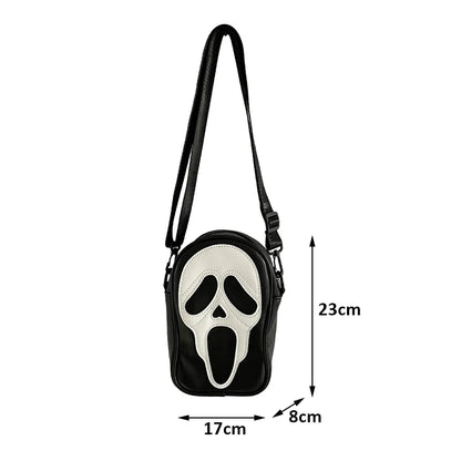 Shop Vintage Devil Ghost Shoulder Bag - Fun Halloween Crossbody for Women