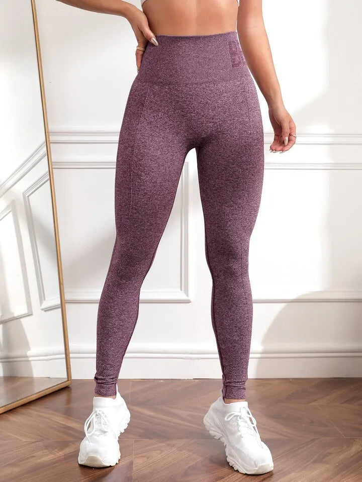 Shop High-Waist Yoga Leggings – Seamless, Hip-Lifting Fitness Tights for Women