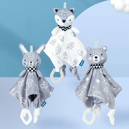 Baby Blanket Comforter Toys Plush Bunny Elephant Sleeping Towel Baby Rattles Stuffed Animals Appease Baby Toys 0 12 Months